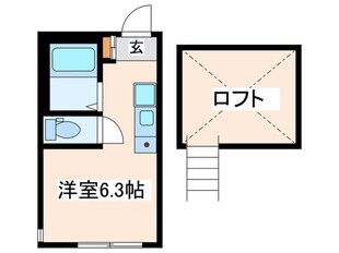 ヒルズ岡沢町の物件間取画像